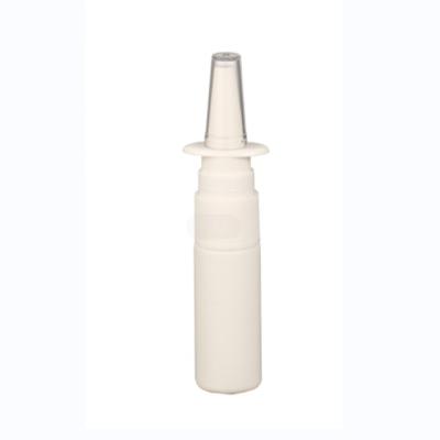 Collar Material PE 10ml Plastic Nasal Spray Bottles With Sprayer Pump