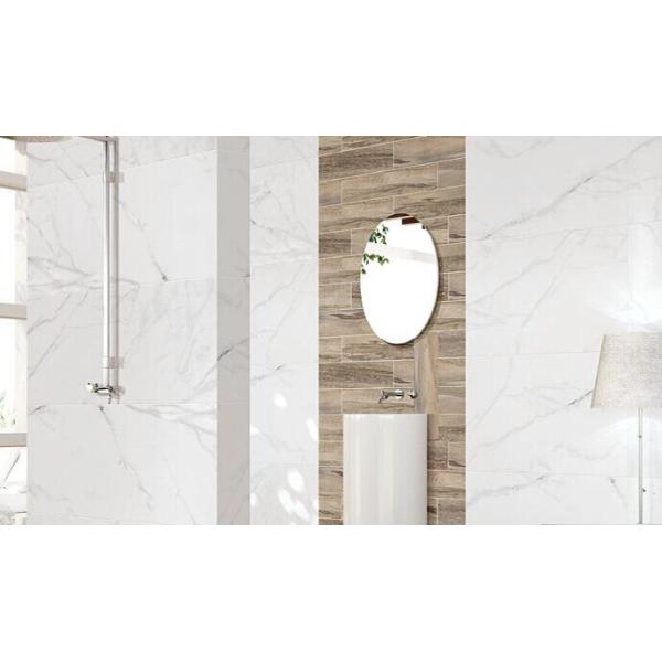 Супер белая Каррара отполировала плитки фарфора кафельные/керамические мраморные пола