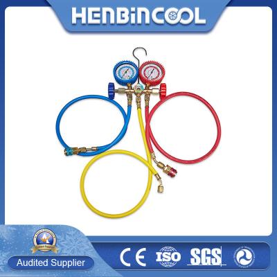 R12 R502 Refrigeration Manifold Gauge For Food Packing Machine