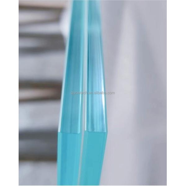 Couleur personnalisée Starphire verre trempé extra clair pour la décoration de cuisine salle de bain