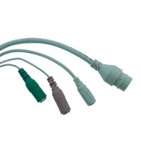 Cabo de câmera IP de cobre com casaco de PVC à prova de intempéries para uso interno/externo