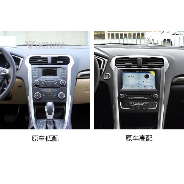 12.1 Inch Screen Head Unit For 2013-2017 Ford Mondeo 128G Navigation GPS Multimedia DVD Player Android Wireless Carplay