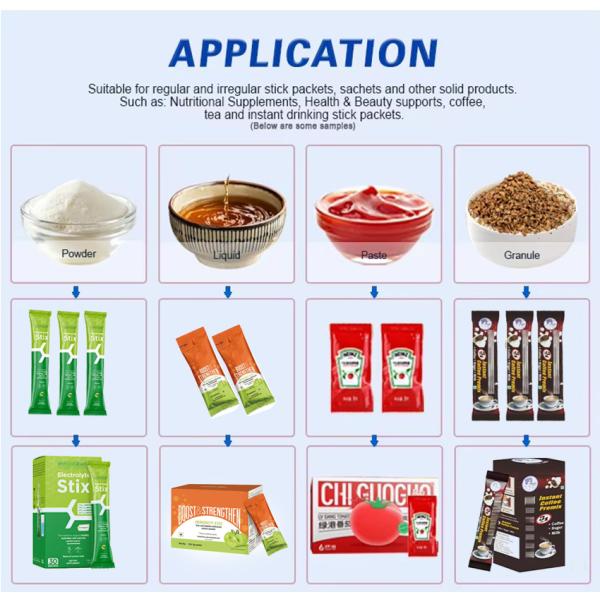  Automatic High-Speed(30-50bag/min) powder packing machineMilk Spice  Coffee Tea Powder Packaging Machine Bagging & Sealing Easy Operation & Maintenance
