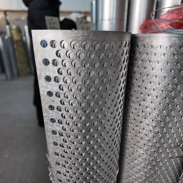 304 Stainless Steel Perforated Metal Coil Screen Plate 1m * 20m