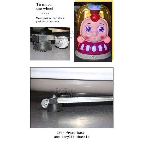 Plastic Swing Racing Video Car Kiddy Ride Machine Coin Operated