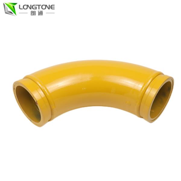 Подгонянное колено трубы Mn13 ISO9001-2008 насоса бетона цвета