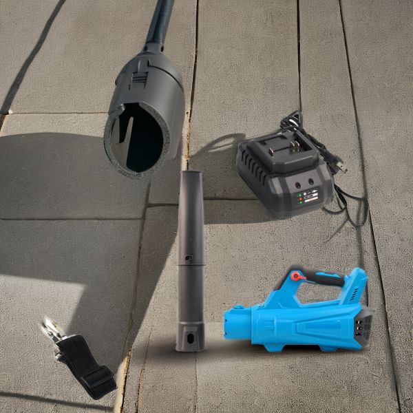 Industrial & DIY Grade Lightweight 21V Battery-Powered Snow & Air Blowers Cordless 21V Leaf Blowers Electric Air Blower High Power Brushless Lithium Battery Powered Handheld Cordless Tool