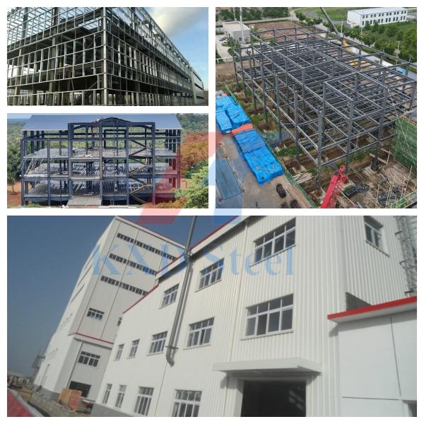 Многоэтажное железное здание с торговой конструкцией с формой соединения болтов