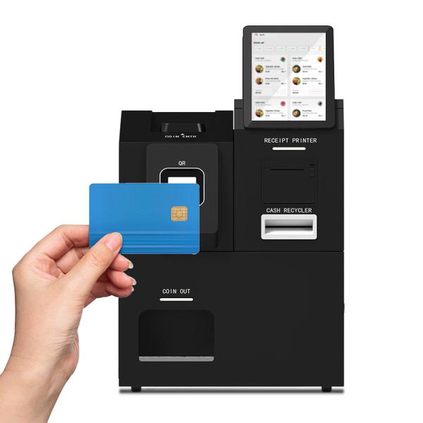 Caisse enregistreuse à écran tactile de 10,1 pouces avec fonction de rendu de monnaie - Écran d'affichage du terminal de paiement automatique