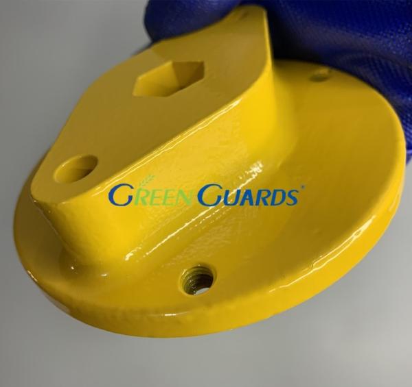O cubo das peças do cortador de grama, roda do transporte (pintada) GMT7184 cabe a segadeira de Deere