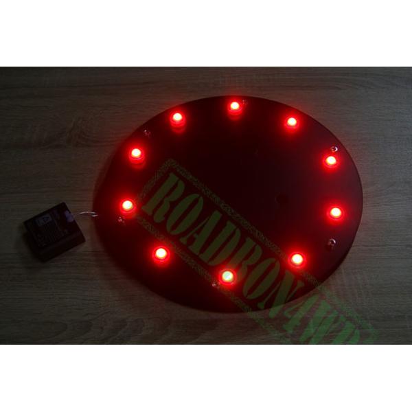 Black Metal Spare Tire High Position Stop Light Rear Spare Tire Break Light for Jeep Wrngler