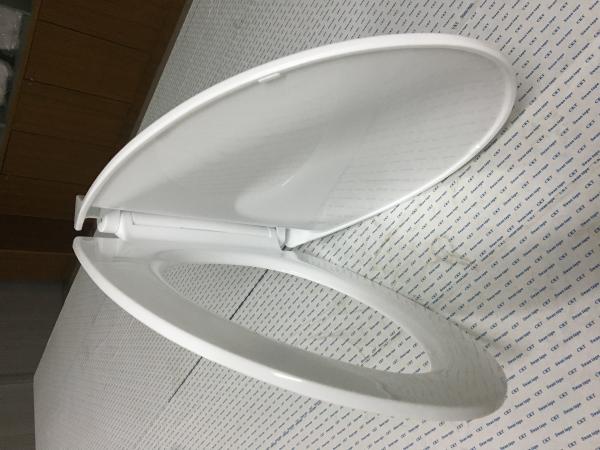 Slow Down Universal Toilet Seat Cover Plate With Round Oval Slim Shaped