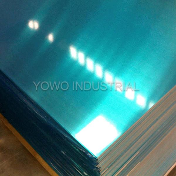 0.2mm 1060 Alloy Mirrored Aluminum Sheet With Protection Film