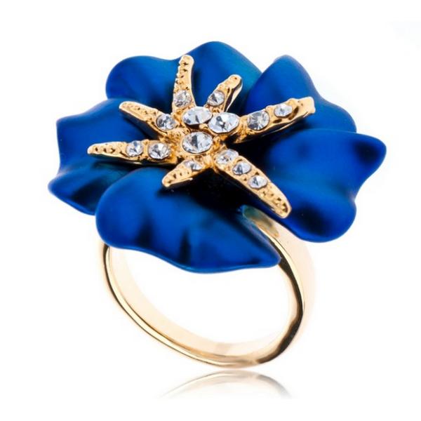 Starfish exaggerated personality ring jewelry ring fashion boutique