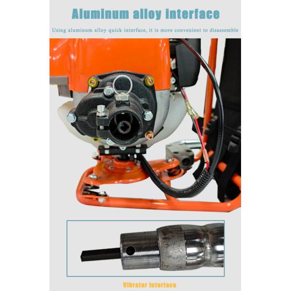 Flexible Shaft Length of 2.5m/3m Backpack Gasoline Concrete Vibrator Machine for Construction Works and Vibration Work