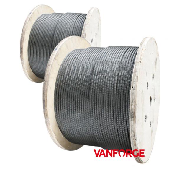 AISI 316 Marine Grade Stainless Steel Wire 7x7 Construction For Offshore Platform