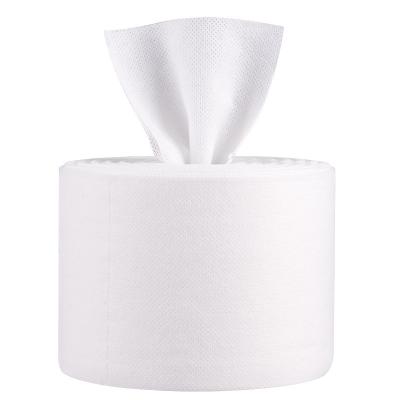 Pearl Grain Disposable Face Washcloths Ultra Soft 100% Viscose Face Towel Roll