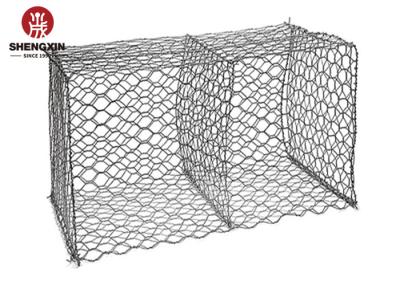 2mx1mx1m Hexagonal Triangular Gabion Baskets 275g High Zinc Coated
