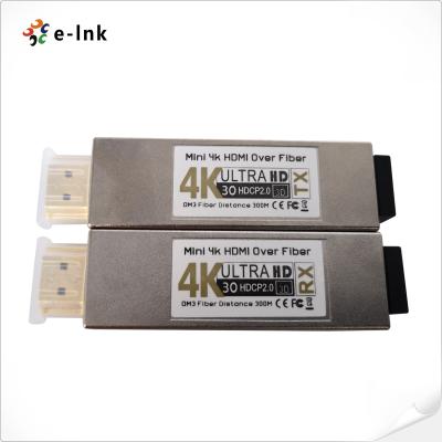 Transceptor ótico 4K X 2K OM3 do prolongamento da fibra de Mini Multimode HDMI