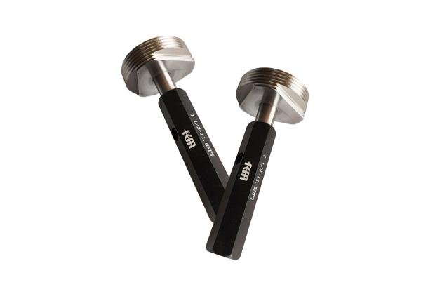 Précision 1'' 1-2 11.5 NPT Taper Pipe Thread Plug Gauge pour une utilisation dans les ateliers de pétrole et de gaz