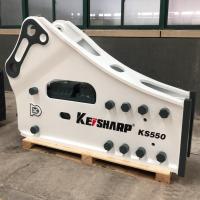 KS850 230mm Chisel Durable Rock Breaker Martillo hidráulico para la construcción 50-65 toneladas