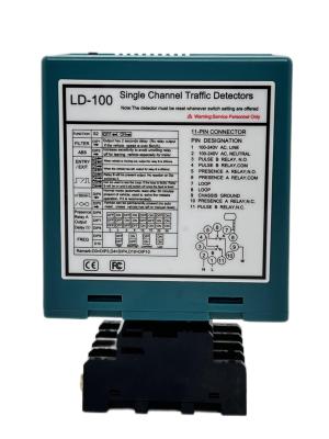 15-2000 μH 100-240 VAC Détecteur de boucle à canal unique pour une détection précise de la sécurité de la barrière de gonflement