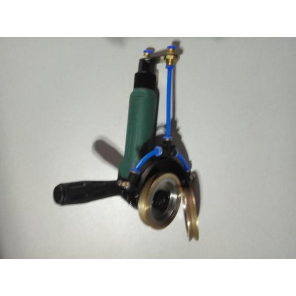 Portable Glass Edging Machine , Pneumatic Manual Glass Polishing Machine
