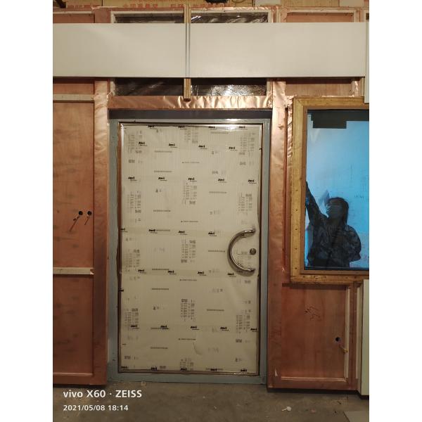 1.2m*2.1m Size Mri Rf Door Swing Manual Hospital Shielding With 100db