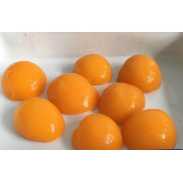 Персик сиропа абрикоса OEM свежим законсервированный плодом желтый в кусках половин Dices