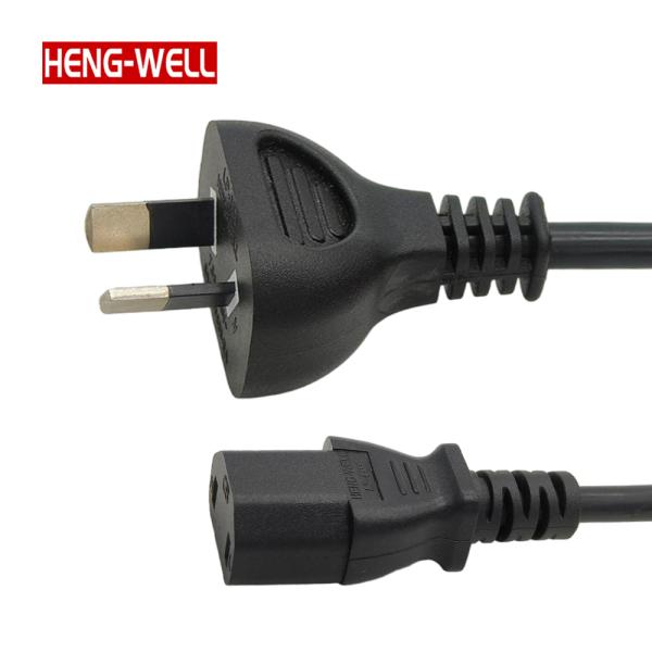 Australia 2 Pin Adapter 10A 250V SAA Male Plug to C7 AU AC Power Socket Plug Travel Charger 7.5A 250v AC DC Power Cord for Smooth and Versatile Power Transmission