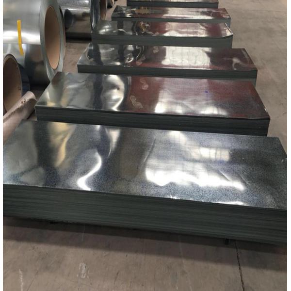 DIN Zinc Coated Bright Galvanised Plate Steel Q195 SPCD ASTM