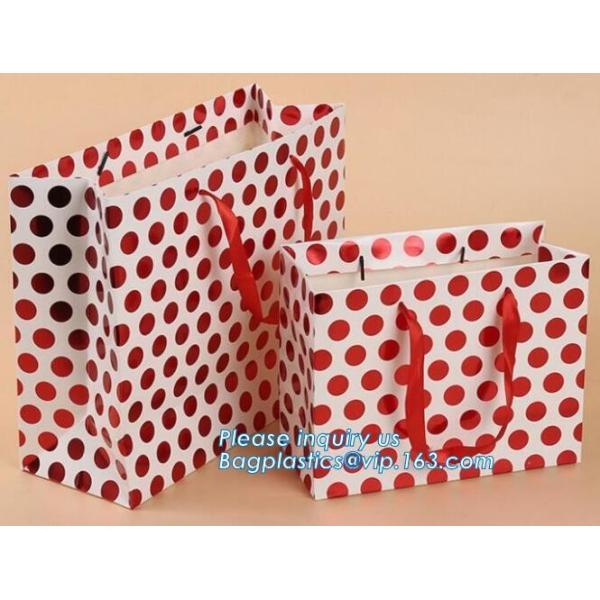 Custom shopping printed carrier handle luxury cheap white kraft logo small wine bottle food jewelry paper gift packaging