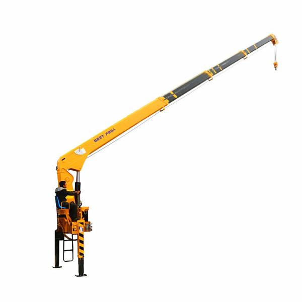6.3 Tons Crane Manipulator Telescopic Boom Pickup Truck Mounted Crane