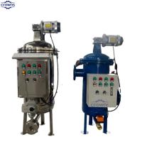Automação de lavagem automática de limpeza de tela escova Filtro de água de aço inoxidável
