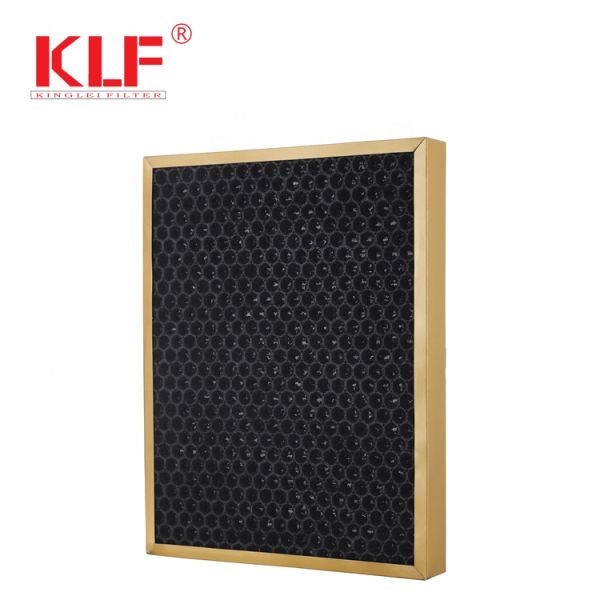 PP Honeycomb Cotton Activated Carbon Air Filter for Deodorization and Formaldehyde Removal with Customizable Sizes