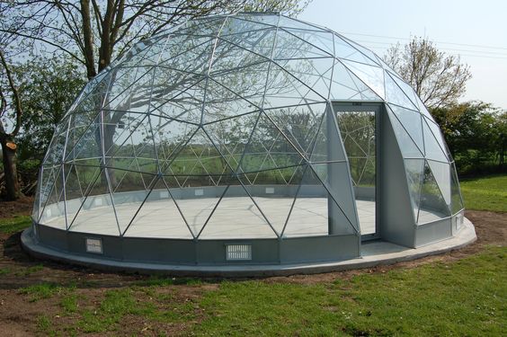 Commercial Outdoor Glass Geodesic Large Dome Tent for greenhouse