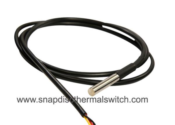 Waterproof Resistance Sensor Cylindrical Probe  Type Air Conditioner Use