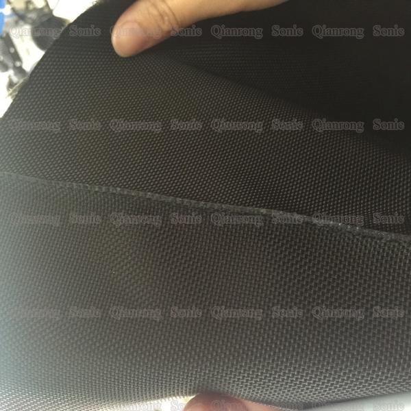 Резать ультразвуковую не сплетенную швейную машину сумки для материалов ткани ПУ ТК ПВК