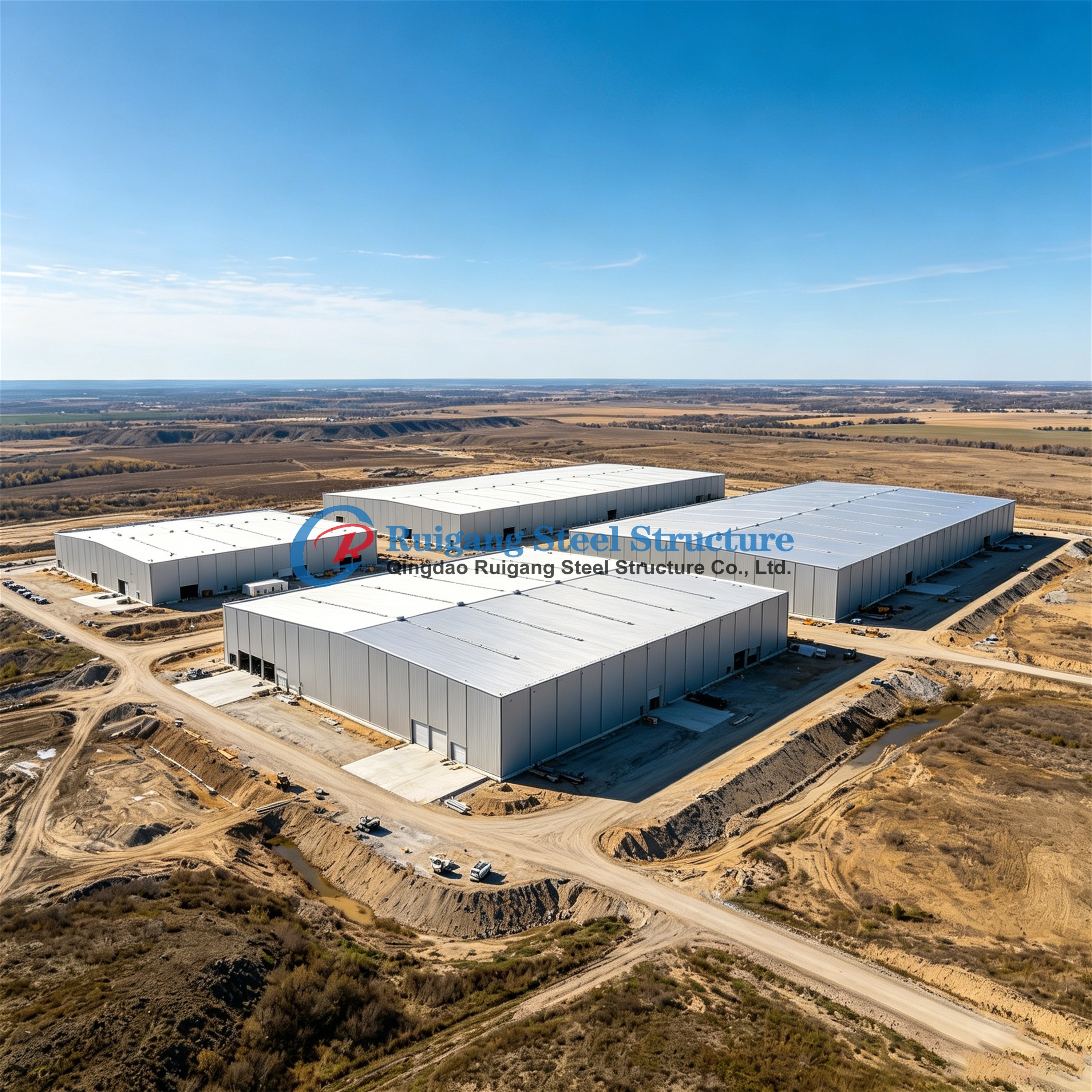Industrial Sheds Workshop Construction Steel Structure Warehouse
