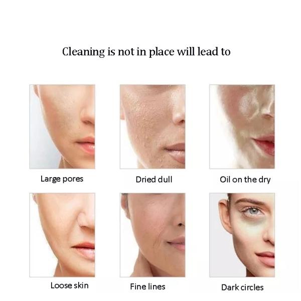 Instrumento limpo da pele do poder da C.C. 5V 500mA do ultrassom do dispositivo da beleza do uso da casa da face lift