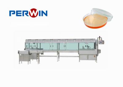 6 Lanes Petri Dish Filling Machine GMP Certified Cell Culture 4800 Pcs/Hour