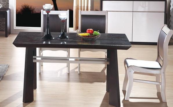 America style rectangle wood dining table furniture