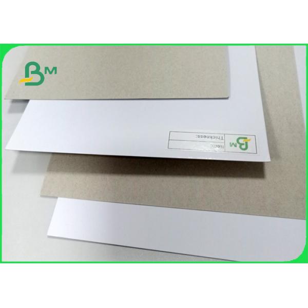 One Side Printed 100% Recycle Pulp Good Whiteness 300gsm Duplex Board For Packing