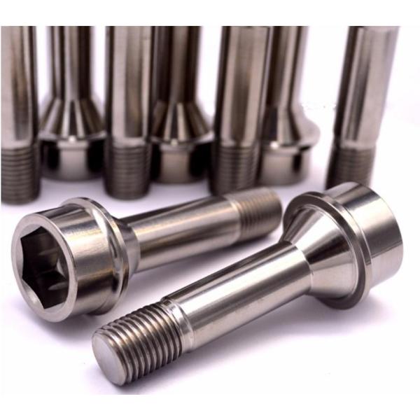 Light Weight Colorful Gr.5 Titanium Alloy Lug Bolts For Racing Car Bolt Taper Head Bolt M14 X 1.5