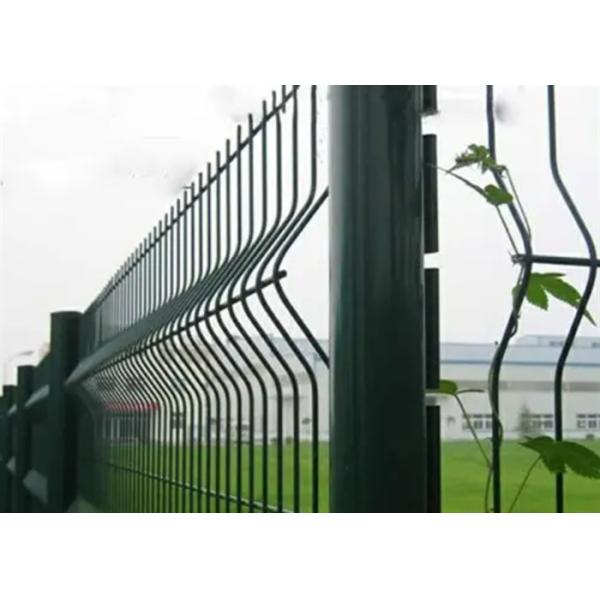 Galvanized Welded Wire Fencing 75*150mm Mesh Hole For Airport