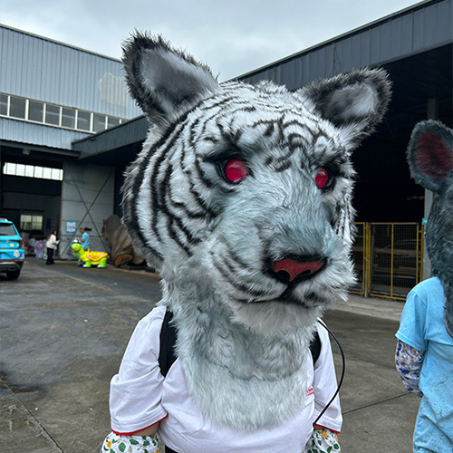 Realistic Walking Animal Mascot Costume Carnical Event Cartoon Character