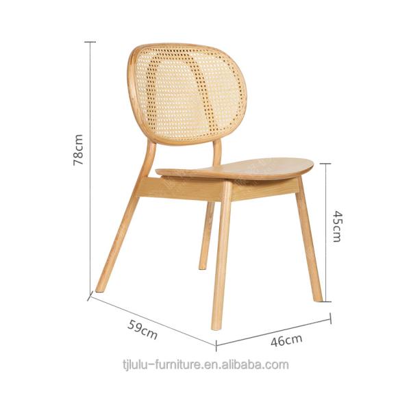 Latest 5 Star Rattan Chair Solid Oak Furniture Ready Made Office Chairs for Personal Customized in Modern Design