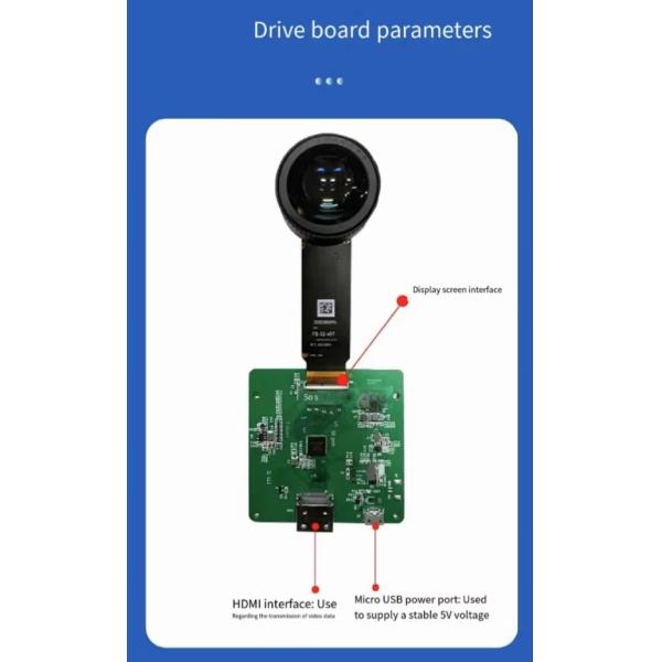 1.03 Inch Micro OLED Display 2560*2560 Advanced For Smartwatch Viewfinders