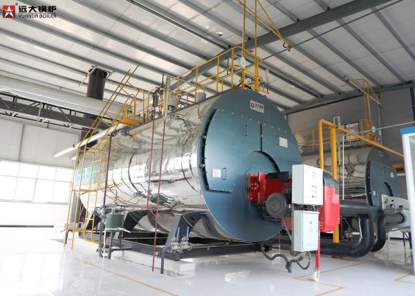 Industrial 2 Ton Fuel Fired Boiler / Low Pressure Diesel Oil Fired Boilers
