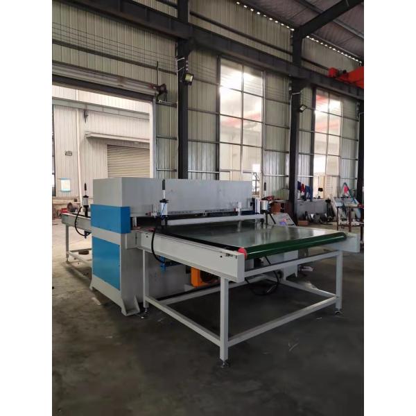 Conveyor Belt Hydraulic Cutting Press Machine With Double Feeding System